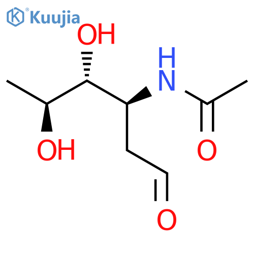 L-arabino-Hexose, 3-(acetylamino)-2,3,6-trideoxy- structure