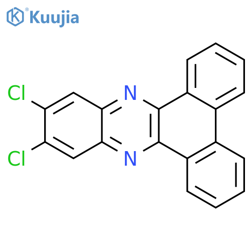 Dibenzo[a,c]phenazine, 11,12-dichloro- structure
