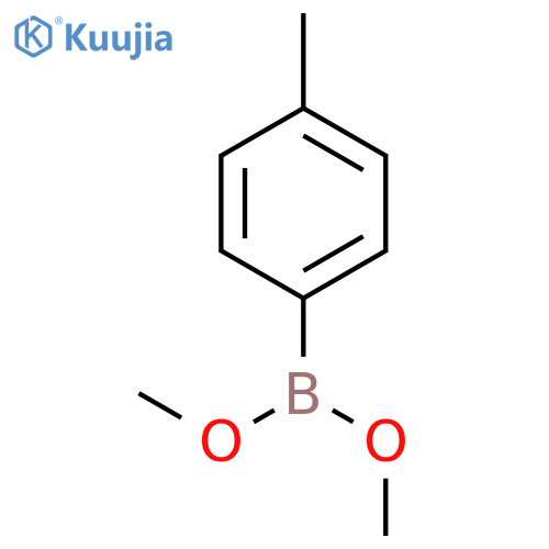 Dimethyl (4-methylphenyl)boronate structure