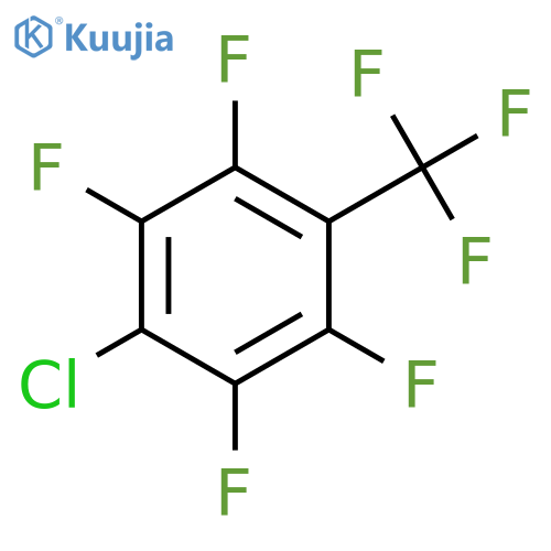Benzene,1-chloro-2,3,5,6-tetrafluoro-4-(trifluoromethyl)- structure