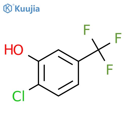 2-CHLORO-5-(TRIFLUOROMETHYL)PHENOL structure