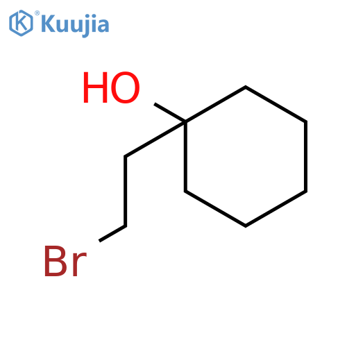 Cyclohexanol, 1-(2-bromoethyl)- structure