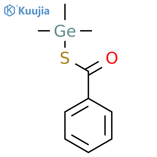 Germane, (benzoylthio)trimethyl- structure