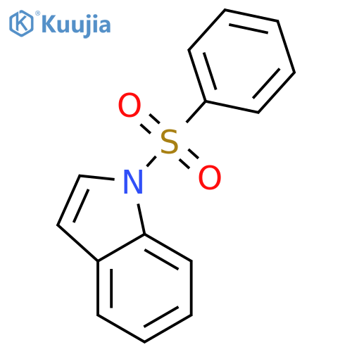 1-(benzenesulfonyl)-1H-indole structure