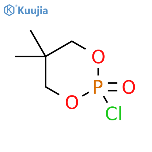 2-Chloro-5,5-dimethyl-1,3,2-dioxaphosphorinane 2-oxide structure
