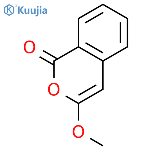 1H-2-Benzopyran-1-one, 3-methoxy- structure