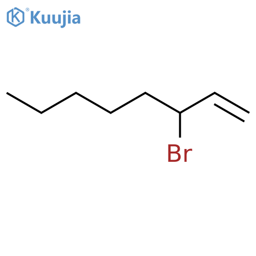 1-Octene, 3-bromo- structure