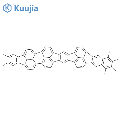 BENZO[8',9']FLUORANTHENO[3',4':5,6,7]-S-INDACENO[1,2,3-CD]INDENO[1,2,3-LM]PERYLENE, 1,2,3,4,13,14,15,16-OCTAMETHYL- structure