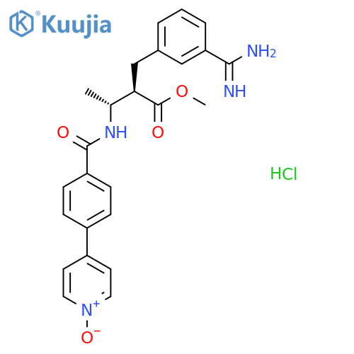 Otamixaban hydrochloride structure