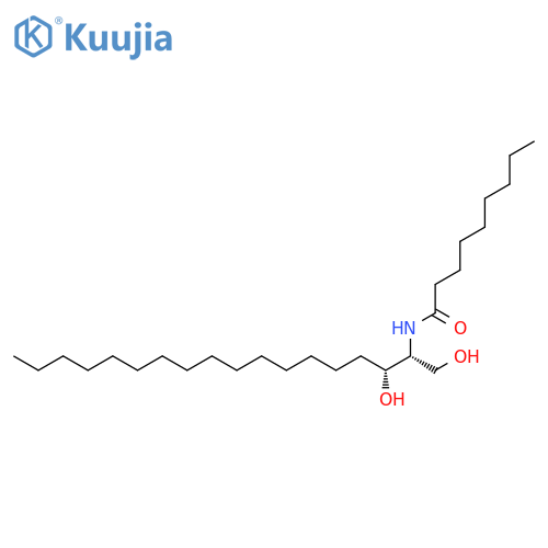 Nonanamide, N-[(1R,2R)-2-hydroxy-1-(hydroxymethyl)heptadecyl]-, rel- structure