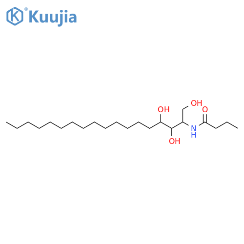 N-Butyroyl Phytosphingosine structure