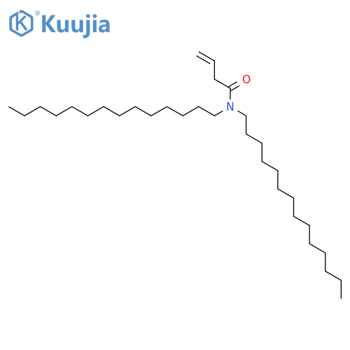 3-BUTENAMIDE, N,N-DITETRADECYL- structure