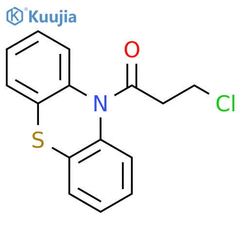 10-(3-Chloropropanoyl)-10H-phenothiazine structure