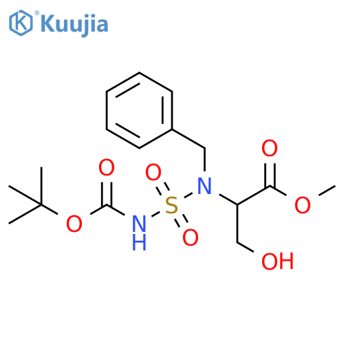 7-Oxa-4-thia-3,5-diazanonanoic acid, 2-(hydroxymethyl)-8,8-dimethyl-6-oxo-3-(phenylmethyl)-, methyl ester, 4,4-dioxide structure