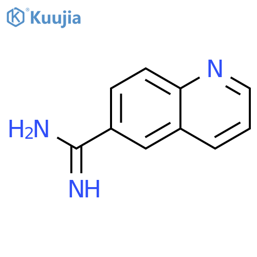 quinoline-6-carboximidamide structure