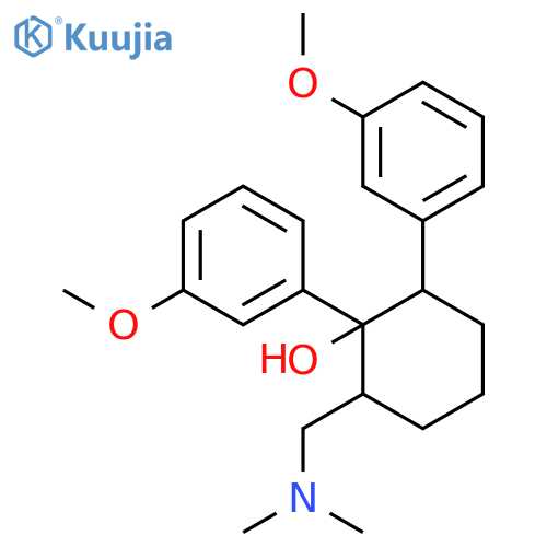 Cyclohexanol, 2-[(dimethylamino)methyl]-1,6-bis(3-methoxyphenyl)- structure