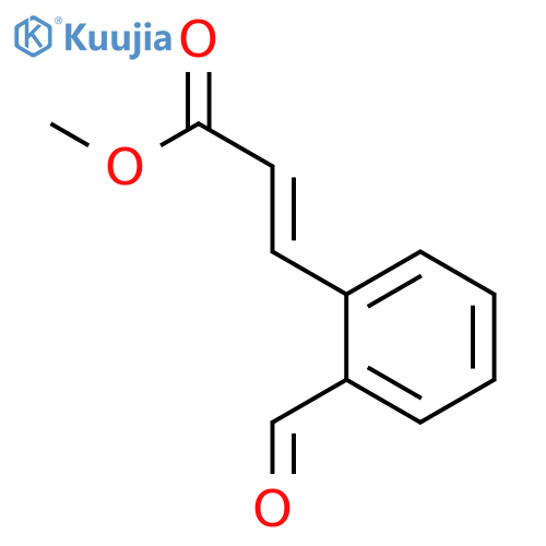 2-Propenoic acid, 3-(formylphenyl)-, methyl ester, (2E)- structure