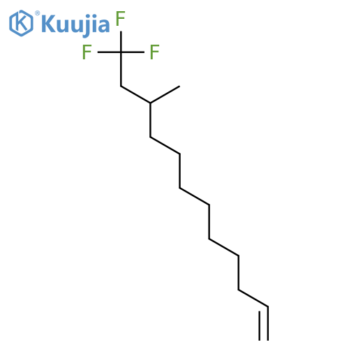 1-Dodecene, 12,12,12-trifluoro-10-methyl- structure