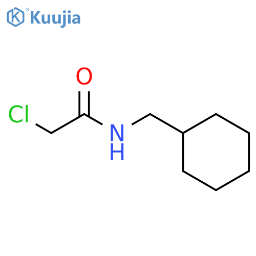 2-Chloro-N-(cyclohexylmethyl)acetamide structure