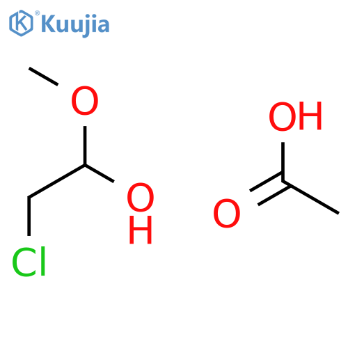 ETHANOL, 2-CHLORO-1-METHOXY-, ACETATE structure