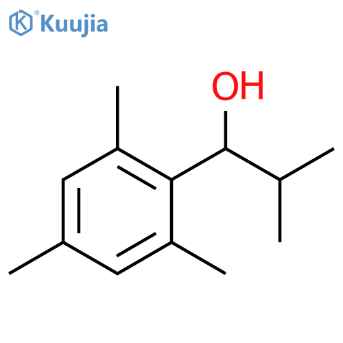 1-mesityl-2-methylpropan-1-ol structure