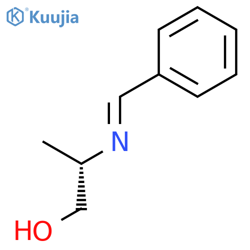 1-PROPANOL, 2-[(PHENYLMETHYLENE)AMINO]-, (2S)- structure