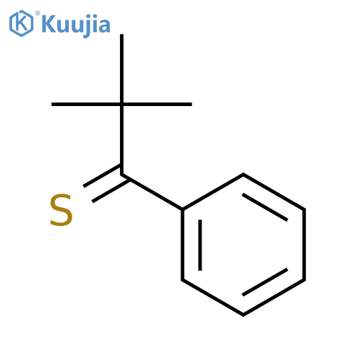 2,2-Dimethyl-1-phenylpropane-1-thione structure