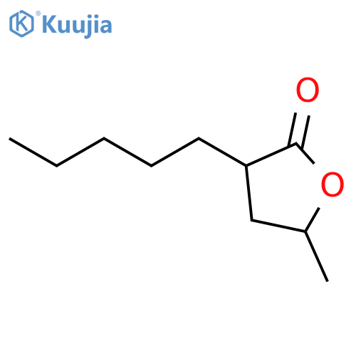 2(3H)-FURANONE, DIHYDRO-5-METHYL-3-PENTYL- structure