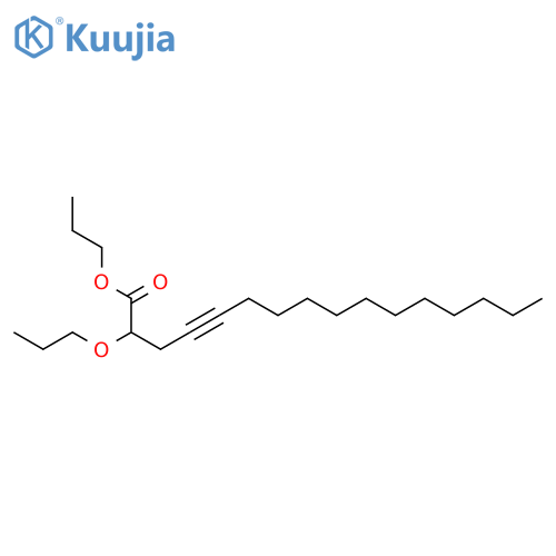 2-Propoxy-4-hexadecynoic acid propyl ester structure