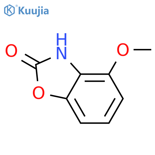 4-methoxy-3H-1,3-benzoxazol-2-one structure