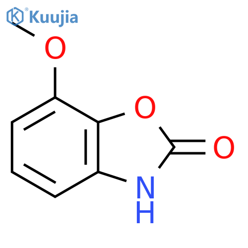 7-methoxy-3H-1,3-benzoxazol-2-one structure