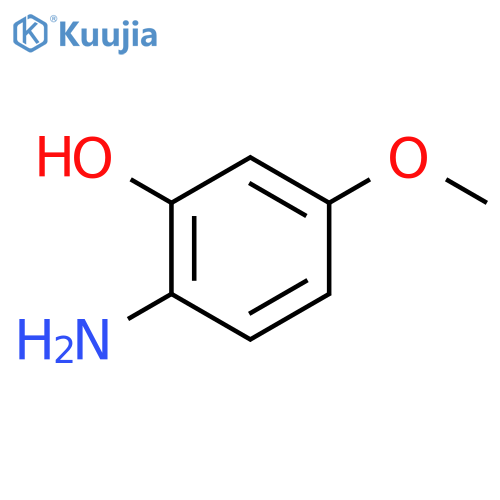 2-Amino-5-methoxyphenol structure