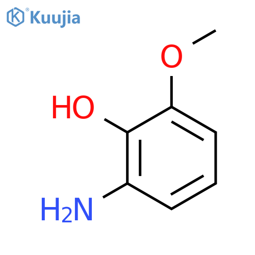 2-Amino-6-methoxyphenol structure