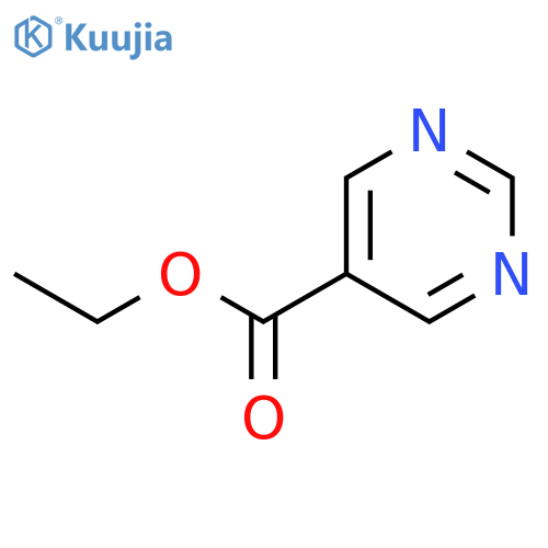 Ethyl 5-pyrimidinecarboxylate structure