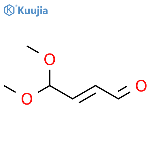 Fumaraldehyde Mono(dimethyl acetal) structure