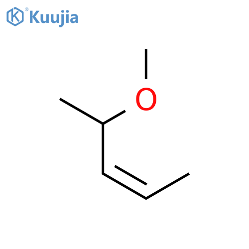 2-Pentene, 4-methoxy-, (2Z)- structure