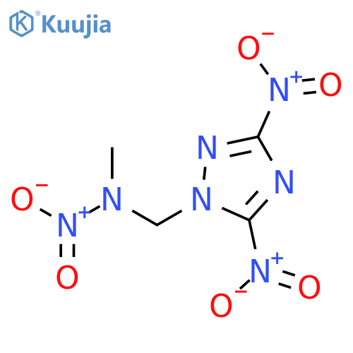1H-1,2,4-TRIAZOLE-1-METHANAMINE, N-METHYL-N,3,5-TRINITRO- structure