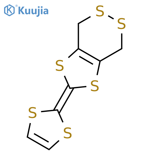 1,3-DITHIOLO[4,5-D][1,2]DITHIIN, 2-(1,3-DITHIOL-2-YLIDENE)-4,7-DIHYDRO- structure