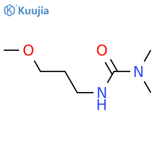 3-(3-methoxypropyl)-1,1-dimethylure structure