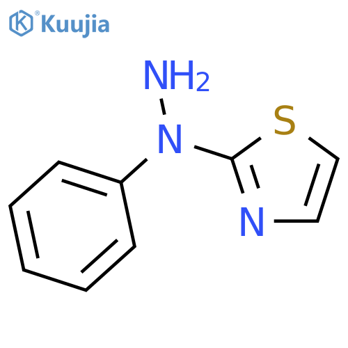 2-(1-Phenylhydrazino)-1,3-thiazole structure