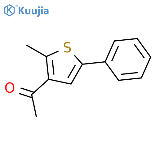 3-Acetyl-2-methyl-5-phenylthiophene structure