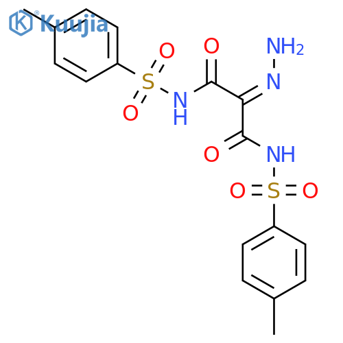 Propanediamide, 2-hydrazono-N,N'-bis[(4-methylphenyl)sulfonyl]- structure