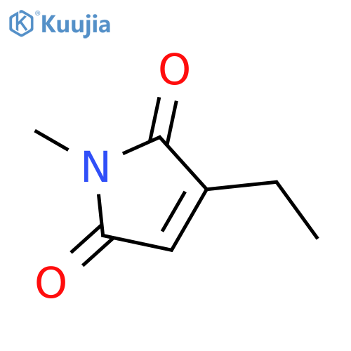 1H-Pyrrole-2,5-dione,3-ethyl-1-methyl-(9CI) structure