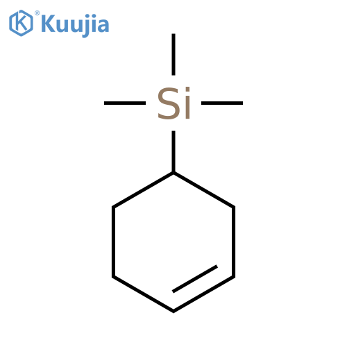 SILANE, 3-CYCLOHEXEN-1-YLTRIMETHYL- structure