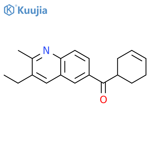 METHANONE, 3-CYCLOHEXEN-1-YL(3-ETHYL-2-METHYL-6-QUINOLINYL)- structure
