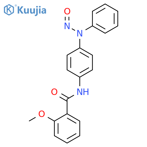 Benzamide, 2-methoxy-N-[4-(nitrosophenylamino)phenyl]- structure