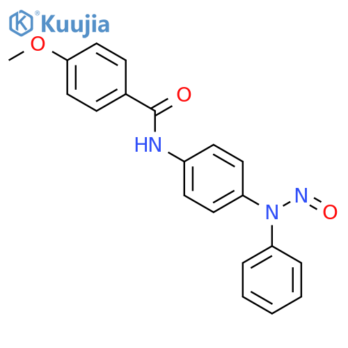 Benzamide, 4-methoxy-N-[4-(nitrosophenylamino)phenyl]- structure