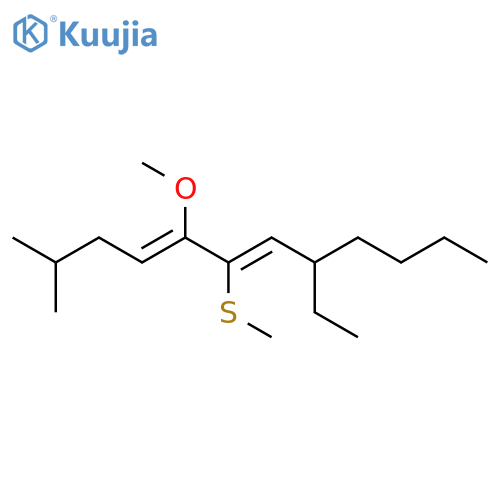 4,6-DODECADIENE, 8-ETHYL-5-METHOXY-2-METHYL-6-(METHYLTHIO)-, (4Z,6Z)- structure