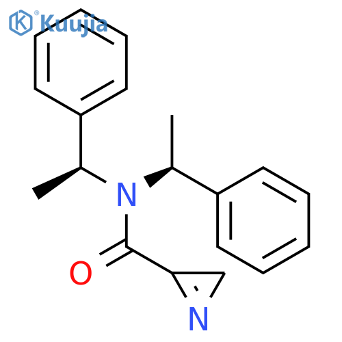 2H-Azirine-3-carboxamide, N,N-bis[(1S)-1-phenylethyl]- structure