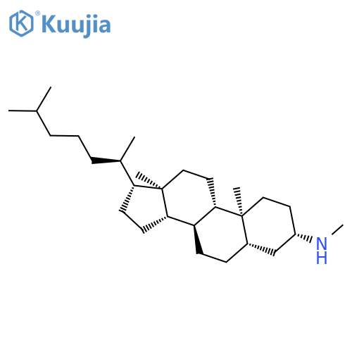Cholestan-3-amine, N-methyl-, (3b,5a)- structure